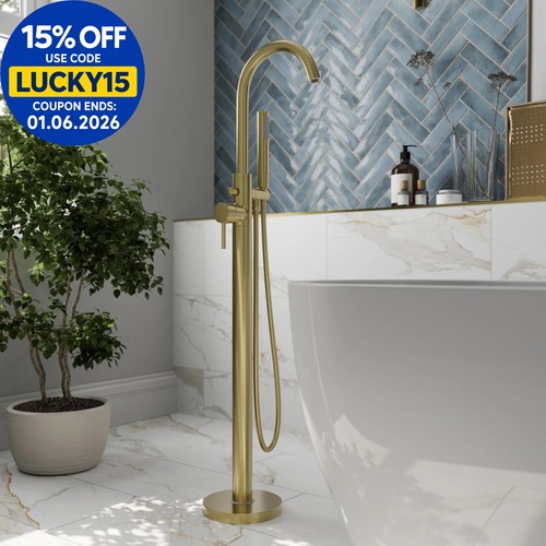 Modern freestanding bathroom - modern,