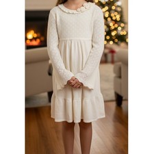 Ivory Cream Vintage Boho Chic