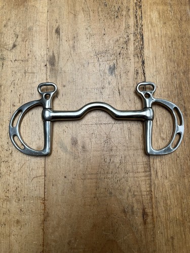 Kimblewick slotted cheek port - slotted,