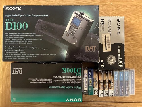Sony tcd d100 dat - ,