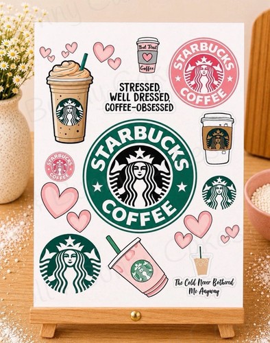 Starbucks edible cake - starbucks,