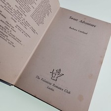Sweet Adventure Barbara Cartland 1959 Hardback Book