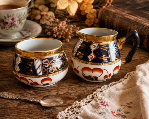 Vintage sadler imari cream - sadler,