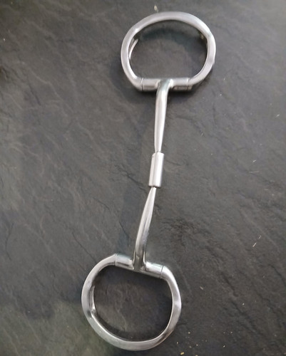 Myler snaffle bits - bits, 1/4"