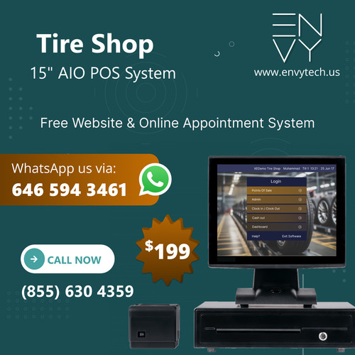 Touchscreen pos cash - 15",