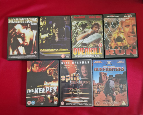 Action dvd bundle - 7, thriller
