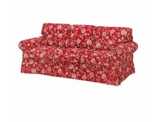 Brand new Ikea EKTORP Cover for 3-seat sofa, Virestad red/white,805.035.73