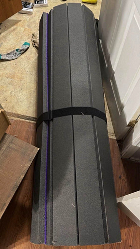 Foldable roll gymnastics - foldable, roll-up
