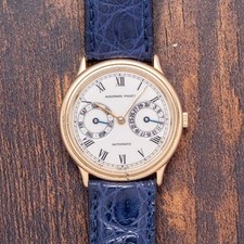 1980s Audemars Piguet Classic Day Date Automatic 18ct Yellow Gold 33mm 25574BA