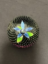 Caithness Glass Paperweight Petals VGC Limited Edition Numbered