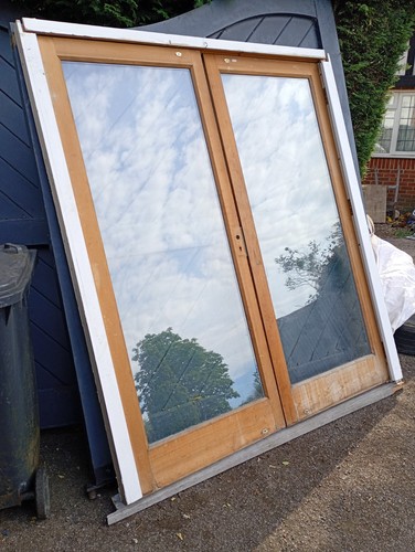 French doors frame double - doors, in