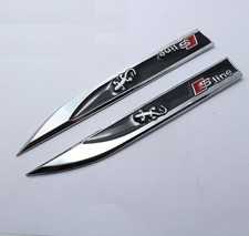 2 Sline Audi Side Wing Fender