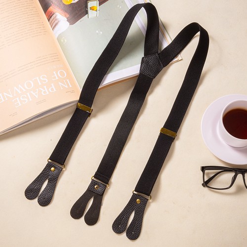 Mens adjustable braces 25mm - mens,