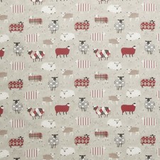 Baa Baa Sheep  Peony Cotton PVC WIPE CLEAN Tablecloth Oilcloth by SMD Iliv