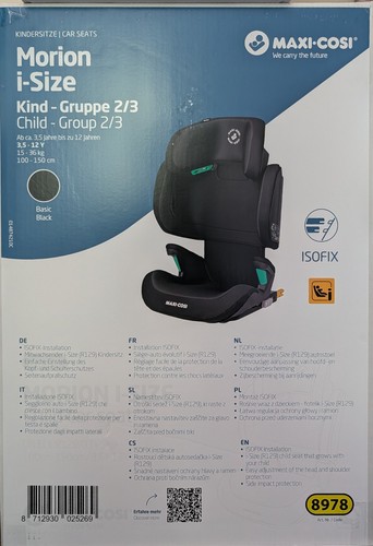 Maxi cosi morion size group - morion, i-size