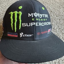 Monster Energy 2015 Rare AMA SuperCross World Championship Adjustable Hat/Cap