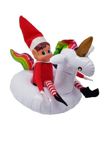Elf inflatable unicorn rubber - elf,