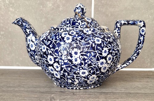 Vintage burleigh calico blue - burleigh,