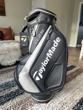 Taylormade Qi35 Tour Staff Bag Black/Silver 2025 Brand New with Tags