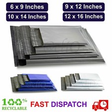 MAILING BAGS Grey STRONG Parcel Postage Plastic Post Poly mailer SELF SEAL
