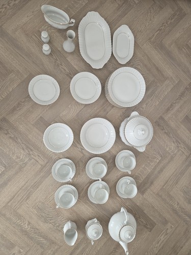 Chodziez porcelain white gold - white,