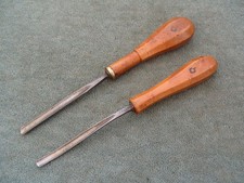 Two carving gouges by Addis & Ward.