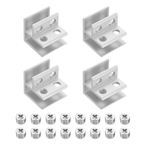 4pcs glass fixing clip - glass, for