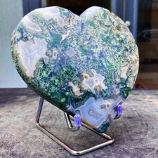 2.27LB Natural Polishing Water Grass Agate Quartz Crystal Spiritual Healing Love