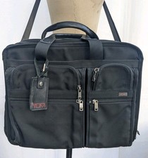 Tumi Briefcase Bag Black Alpha