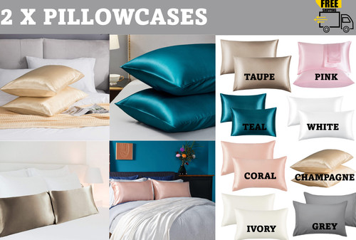 Soft satin silk - satin, pillowcases