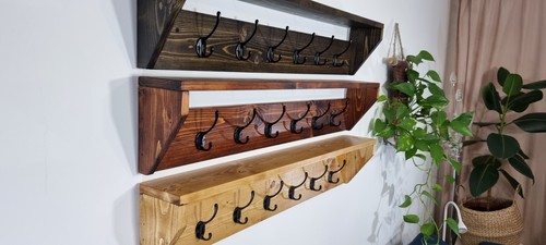 Rustic handmade wooden - rustic, shelf