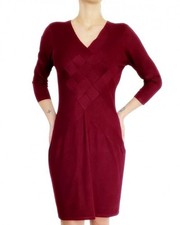 PHASE EIGHT burgundy red