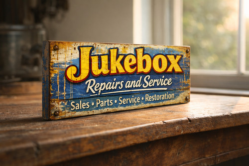 Jukebox sign vintage classic - jukebox,