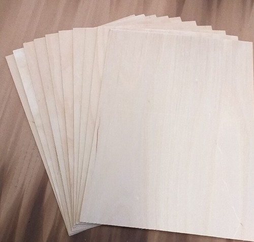 Birch plywood 10 sheets - mm,