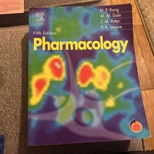 Pharmacology - Fifth Edition - Rang, Dale, Ritter & Moore pharmacy textbook 
