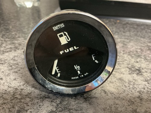 Chrome smiths fuel gauge - smiths,