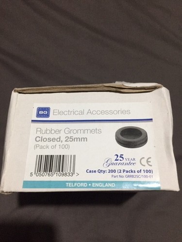Box 100 25mm closed - box, of