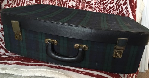 Vintage 1960s tartan fabric