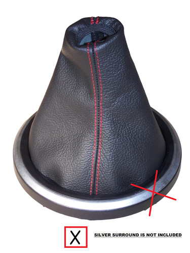 Red stitch leather - red, replacement