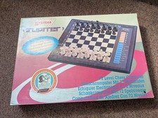 SYSTEMA JUPITER 72 LEVEL ELECTRONIC CHESS SET. Working. Complete.