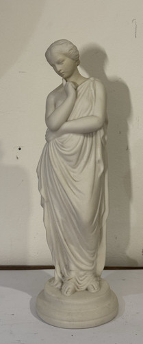 Large antique parian figure - antique,