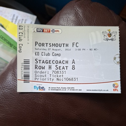 2016 exeter city - 27/8/2016, v