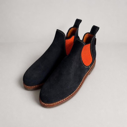 Penelope chilvers navy - navy, suede