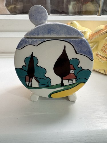 Hand painted staffordshire - painted,