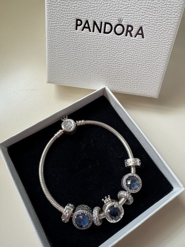 Pandora signed silver snake - pandora,