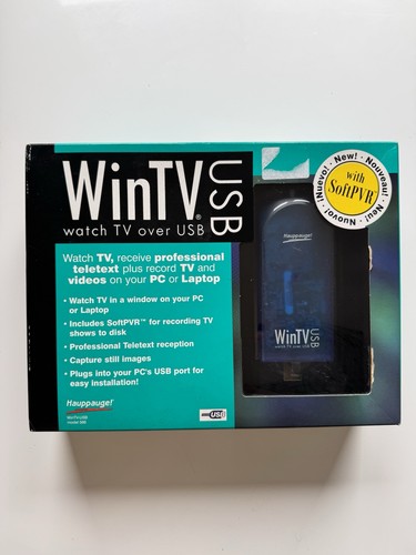 New boxed hauppauge wintv usb - hauppauge, wintv-usb