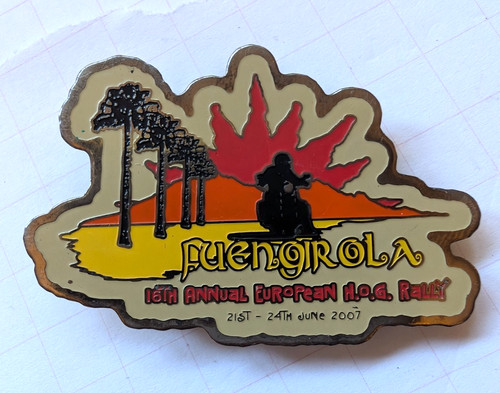 Hog european rally souvenir - european,