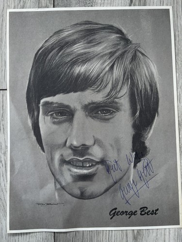 George best signed rex benlow - george,