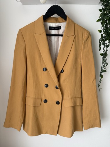 Zara woman mustard yellow - zara,