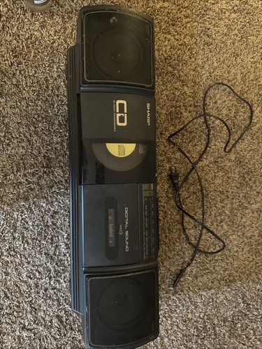 Boombox sharp cd25 - sharp, /